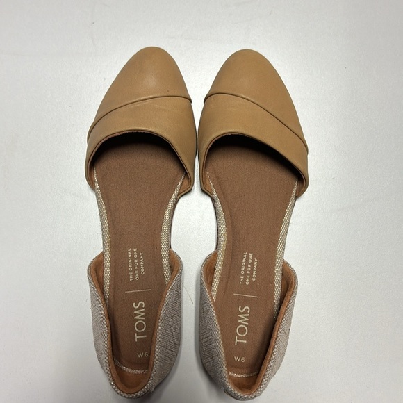 Toms Women’s Jutti D’Orsay size 6. Color Brown. - Picture 2 of 4